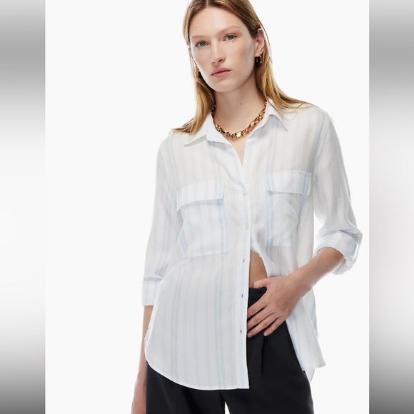 Aritzia Babaton Utility Poplin Shirt - Picture 9 of 15